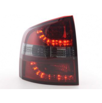 Kit De Pilotos Traseros Led Skoda Octavia Combi Modelo 1z  05-, Rojo/Negro Fk Automotive