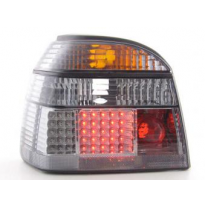 Kit De Pilotos Traseros Led Vw Golf 3 Modelo 1hxo  92-97 Negro Fk Automotive