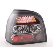 Kit De Pilotos Traseros Led Vw Golf 3 Modelo 1hxo  92-97 Negro Fk Automotive