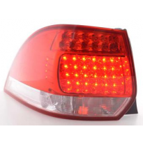 Kit De Pilotos Traseros Led Vw Golf 5 Variant Modelo 1km  07-09 Color Claro/Rojo Fk Automotive