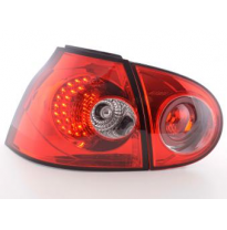 Kit De Pilotos Traseros Led Vw Golf 5 Modelo 1k  2003-2008 Rojo Fk Automotive