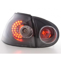 Kit De Pilotos Traseros Led Vw Golf 5 Modelo 1k  2003-2008 Negro Fk Automotive