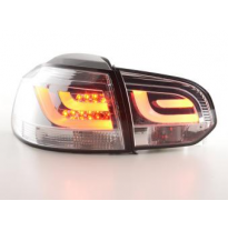 Pilotos Led Vw Golf 6 Typ 1k Bj. 2008-2012 Cromado Fk Automotive
