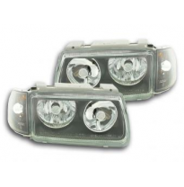 Faros Powerlook Para Vw Polo (Tipo 6n)  94-99  Negro Fk Automotive