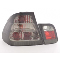 Kit De Pilotos Traseros Para Bmw Serie 3 Sedan Modelo E46  01-05 Negro Fk Automotive