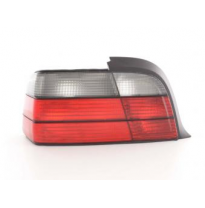 Kit De Pilotos Traseros Bmw Serie 3 E36 Coupe, Rojo/Negro Fk Automotive