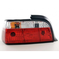 Kit De Pilotos Traseros Bmw Serie 3 E36 Coupe  92-98, Cromado Fk Automotive