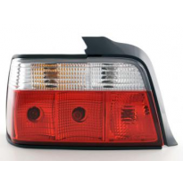 Kit De Pilotos Traseros Bmw Serie 3 E36 Sedan  92-98, Cromado Fk Automotive