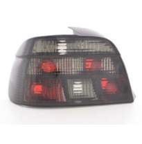 Kit De Pilotos Traseros Para Bmw Serie 5 Sedan Modelo E39  95-00 Negro Fk Automotive