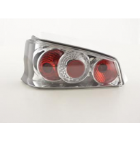 Kit De Pilotos Traseros Para Peugeot 106 Modelo 1c 1a  92-95 Cromado Fk Automotive