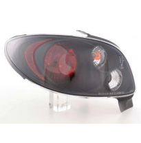 Kit De Pilotos Traseros Para Peugeot 206  98 - Negro Fk Automotive