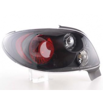 Kit De Pilotos Traseros Para Peugeot 206 Cc Modelo 2***  99-06 Negro Fk Automotive