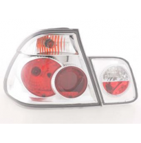 Kit De Pilotos Traseros Para Bmw Serie 3 Sedan Modelo E46  98-01 Cromado Fk Automotive