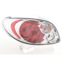 Kit De Pilotos Traseros Para Peugeot 206  98 - Cromado Fk Automotive