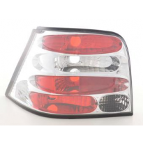 Kit De Pilotos Traseros Para Vw Golf 4 Modelo 1j  98-02 Cromado Fk Automotive