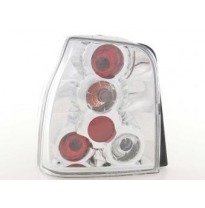 Kit De Pilotos Traseros Para Vw Lupo Modelo 6x 6e  98-05 Cromado Fk Automotive