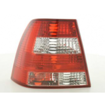 Kit De Pilotos Traseros Para Vw Bora Modelo 1j  98-04 Color Claro Rojo Fk Automotive