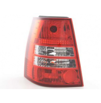 Kit De Pilotos Traseros Vw Golf 4 / Bora Variant  98-03, Rojo/Color Claro Fk Automotive