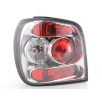 Kit De Pilotos Traseros Para Vw Polo Modelo 6n2  99-01 Cromado Fk Automotive