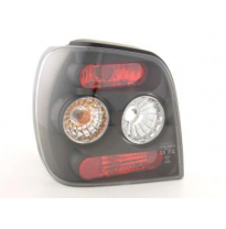 Kit De Pilotos Traseros Para Vw Polo Modelo 6n  94-99 Negro Fk Automotive