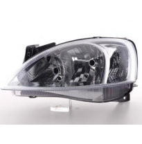 Faro De Recambio Lado Izquierdo Para Opel Corsa C 00-03 / Combo C 01-05 Fk Automotive