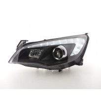 Faros Opel Astra J 5-Puertas Bj. 2009-2012 Negro Sin Motor Fk Automotive