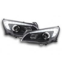 Faros Opel Astra J 5-Puertas Bj. 2009-2012 Negro Con Motor Fk Automotive