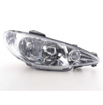 Faro De Recambio Lado Derecho Para Peugeot 206 S16 98-03 Fk Automotive