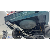 Silenciador final M-Technik para BMW E30 320i/325i - 2x76 tipo 14 Fox exhaust