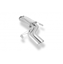 Silenciador delantero BMW E32 750i Ø2x63,5 mm Fox exhaust