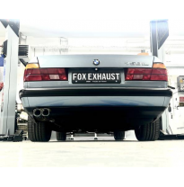Silenciador final para BMW E32 730i/ 735i/ 740i/ 740iL/ 750i/ 750iL Fox exhaust
