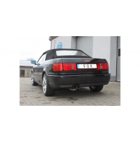 Escape FOX Audi 80 B4 - Cabrio escape final for serial escape central/escape delantero - 2x76 10