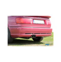 Audi 80/90 - Typ 89, B3 Limousine/ Coupe/ 80 B4 - Escape deportivo Cabrio para modelos con parachoques especial (ver foto) - 2x7