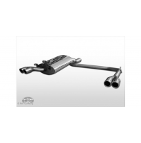 Escape FOX Audi V8 D11 escape final salida duplex - 2x70 16 duplex