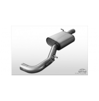 Escape FOX VW Golf V 4motion - 1K escape central&amp;#216;70mm