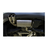 Escape FOX Audi A3 8P quattro escape final &amp;#216;70mm - 2x90 17