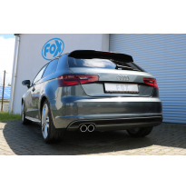 Escape FOX Audi A3 - 8V 3-puertas - S-Line escape final - 2x80 16