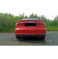 Escape FOX Audi S3 - 8V + Cabrio Escape final Duplex - 2x106x71 44 dch/izq