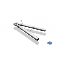 Escape FOX Audi A6/ S6 4B quattro supresor escape delantero