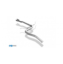 Tubo recambio silenciador delantero Audi A6 4B para modelos con doble catalizador