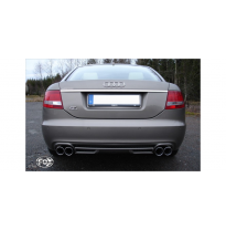 Escape FOX Audi A6 4F quattro escape final duplex &amp;#216;63,5mm - 2x76 17 duplex