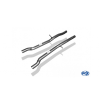 Escape FOX Audi A6 4F quattro 4,2l escape delantero duplex &amp;#216;63,5mm