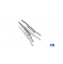 Escape FOX Audi A6 4F quattro 4,2l escape delantero duplex &amp;#216;63,5mm