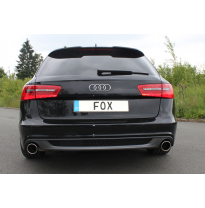 Escape FOX Audi A6 4G - 2,0l TFSI + 2,8l FSI escape final duplex - 1x100 16 duplex