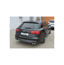 Escape FOX Audi A6 4G - 2,0l TDI escape final duplex - 2x90 13 duplex
