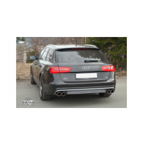 Audi A6 4G - 2.0l TFSI + 2.8l FSI Escape trasero FOX derecho / izquierdo - 2x90 tipo 16 derecho / izquierdo