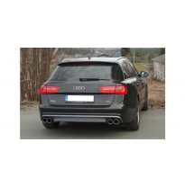 Escape FOX Audi A6 4G - 2,0l TDI escape final duplex - 2x90 16 duplex