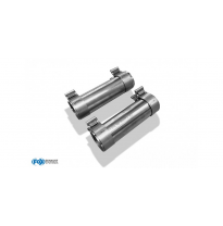 Audi A8/S8 Type D2 2x adaptadores de batalla larga: se coloca entre los convertidores catalíticos y la tubería de intercambio de