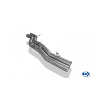 Escape FOX Audi S8 4H Supresor de escape delantero