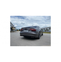 Audi S8 tipo 4H válvulas de escape Escape trasero FOX derecho / izquierdo - 2x106x71 tipo 38 derecho / izquierdo